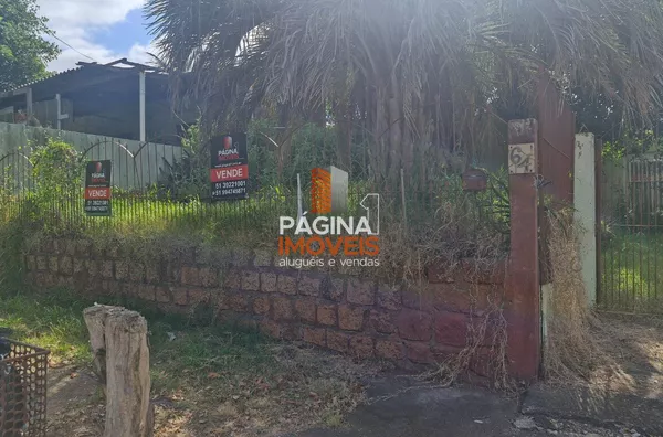 Página 1 Imóveis anuncia ótima opção de "terreno à venda" no bairro Olaria em Canoas/RS.