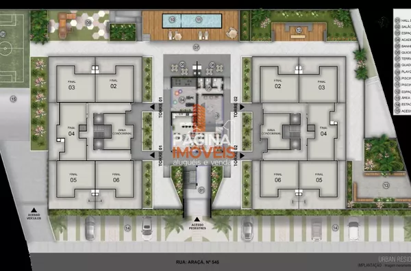 Página 1 Imóveis anuncia o lindíssimo lançamento "Urban Residence" no Centro de Canoas/RS. - Foto 5