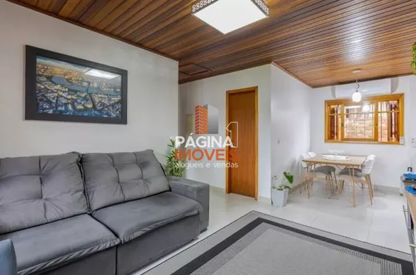 Casa para venda de 2 dormitórios com 2 vagas de garagem  no bairro Harmonia - Canoas.