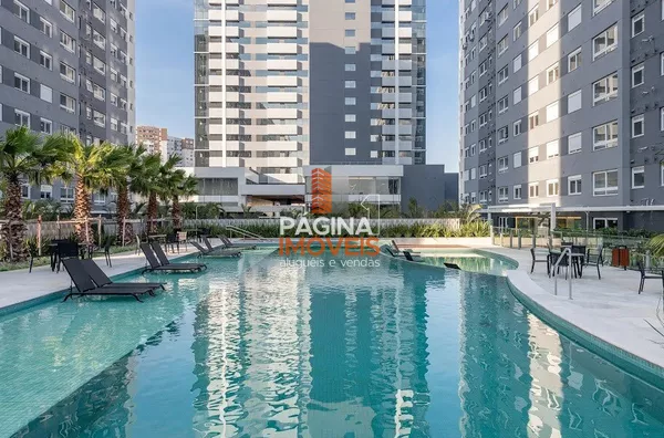 Página 1 Imóveis anuncia ótimo apartamento de 02 dormitórios, sendo 01 suíte, no "condomínio Grand Park Lindóia", no bairro São Sebastião, Porto Alegre/RS.