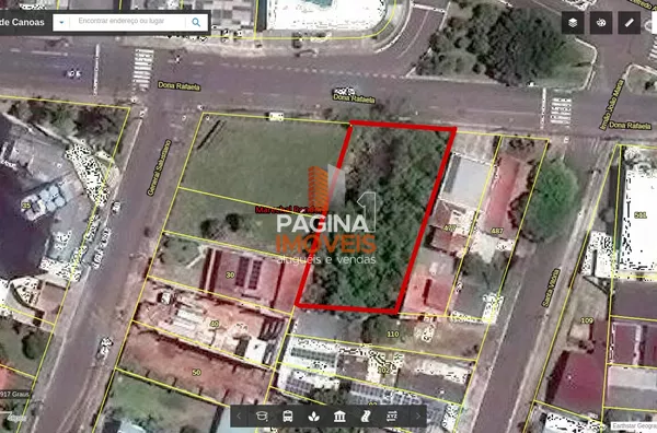 Página 1 Imóveis anuncia excelente terreno com 968m² no bairro Marechal Rondon, Canoas/RS. - Foto 4