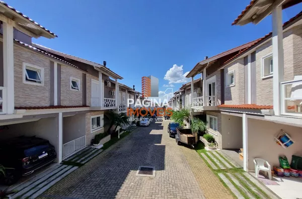 Página 1 Imóveis, anuncia para venda casa sobrado em condomínio fechado de 3 dormitórios sendo 1 suíte e 3 vagas de garagem no bairro Bela Vista em Canoas/RS. - Foto 3