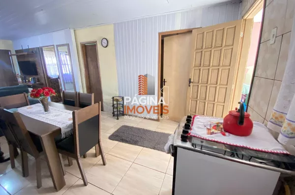 Sala de jantar e cozinha