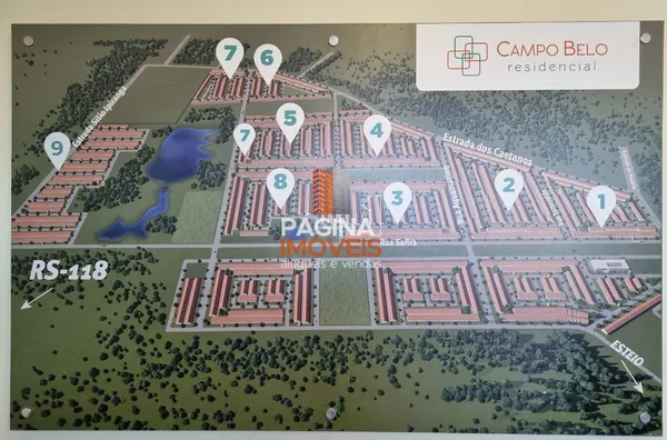 Mapa do bairro