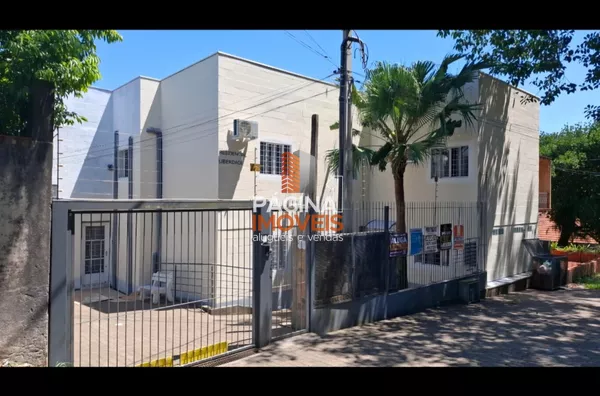 Página 1 Imóveis anuncia para aluguel apartamento mobiliado térreo, no bairro Marechal Rondon em Canoas/RS.