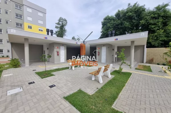 Página 1 Imóveis anuncia opção de apartamentos de 2 dormitórios em condomínio fechado no "Condomínio Residencial Poema", bairro Fátima em Canoas/RS. - Foto 4
