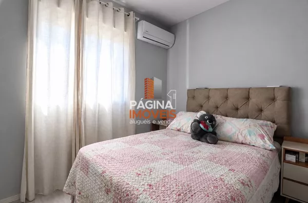 Página 1 Imóveis anuncia apartamento mobiliado de 02 dormitórios, no condomínio “Villagio das Flores”, no bairro Olaria em Canoas/RS - Foto 11
