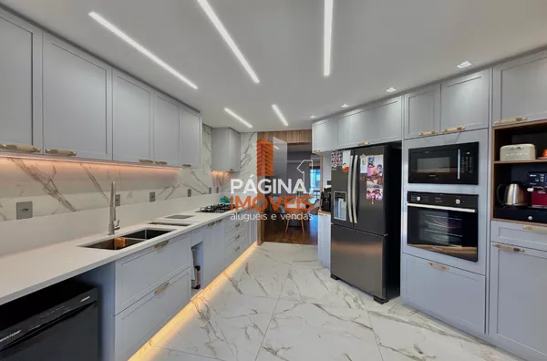 Página 1 Imóveis anuncia excepcional apartamento com 3 suítes e ampla sacada no "Condomínio Residencial São Paulo", bairro Centro em Canoas/RS. - Foto 5