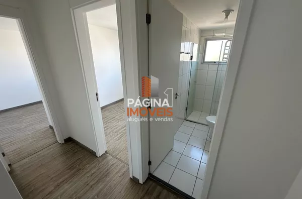 Página 1 Imóveis anuncia para aluguel e venda apartamento de 2 dormitórios no "Condomínio Parque Canoas Allegro", no bairro Mato Grande, em Canoas/RS.