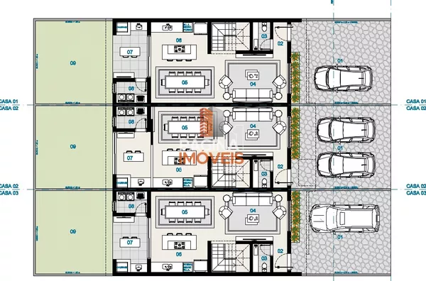 Página 1 Imóveis anuncia ótimo sobrado de 3 Dormitórios para Venda no bairro Igara, Canoas/RS. - Foto 5