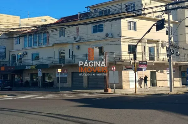 Página 1 Imóveis anuncia ampla sala comercial para aluguel, no Centro de Canoas/RS