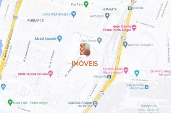 Página 1 Imóveis anuncia terreno em localização privilegiada para venda no bairro Humaitá, Porto Alegre/RS. - Foto 4