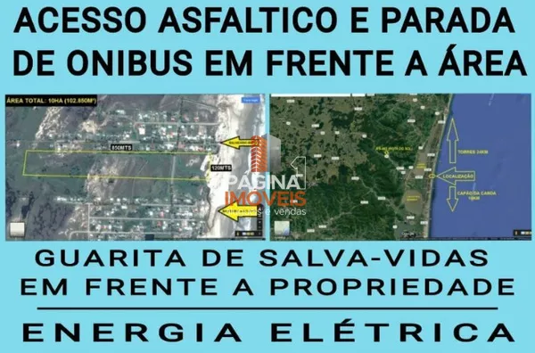 Página 1 Imóveis anuncia "terreno" em localização privilegiada para venda no bairro Centro em Arroio do Sal–RS. - Foto 9
