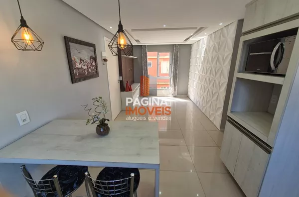 Página 1 Imóveis anuncia ótima opção de apartamento com 3 dormitórios, para aluguel no "Condomínio Viver Canoas", Igara, Canoas/RS