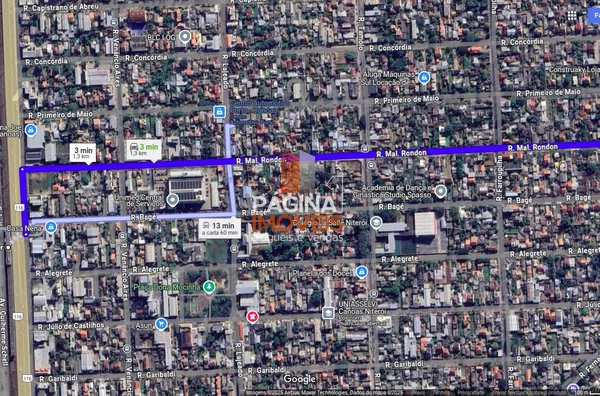 Página 1 Imóveis anuncia excelente "terreno" para venda no bairro Niterói, Canoas/RS. - Foto 3