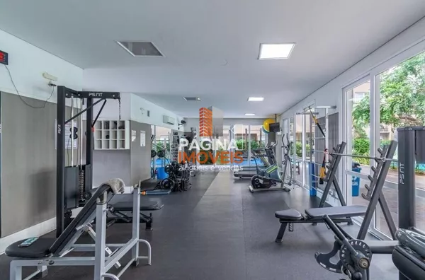 Página 1 Imóveis anuncia excelente apartamento mobiliado para aluguel e venda de 03 dormitórios, sendo 01 suíte, no Condomínio "Vida Viva Clube", no Marechal Rondon em Canoas/RS - Foto 7