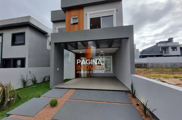 Página 1 Imóveis anuncia lindo sobrado para venda no Reserva Bela Vista em Gravataí/RS. - Foto 1