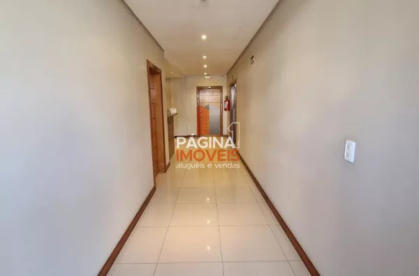 Página 1 Imóveis anuncia belíssima sala comercial com recepção/sala de espera e 01 vaga de garagem no bairro Marechal Rondom, Canoas/RS. - Foto 4