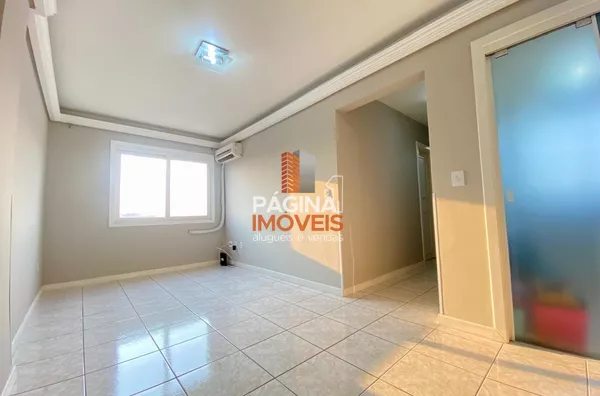 Página 1 Imóveis anuncia o lindíssimo apartamento semi mobiliado," Condomínio Edifício Residencial Alaor Candido" no bairro Centro em Canoas/RS. - Foto 4