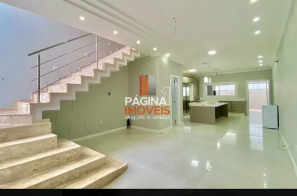 Página 1 Imóveis anuncia ótima opção de Casa à Venda de 3 dorm e uma suíte no loteamento Quintas do Palermo em Canoas