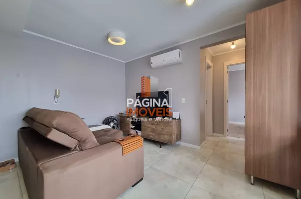Living de 2 ambientes integrado a cozinha