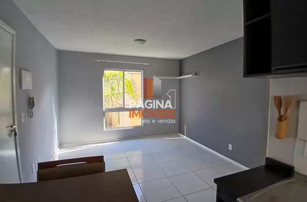Página 1 Imóveis anuncia apartamento para aluguel de 02 dormitórios no "Condomínio Viver Canoas", no bairro Igara em Canoas/RS.