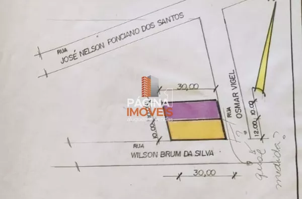 Página 1 Imóveis anuncia terreno para venda na Zona nova sul no bairro Olaria em Canoas/RS. - Foto 6