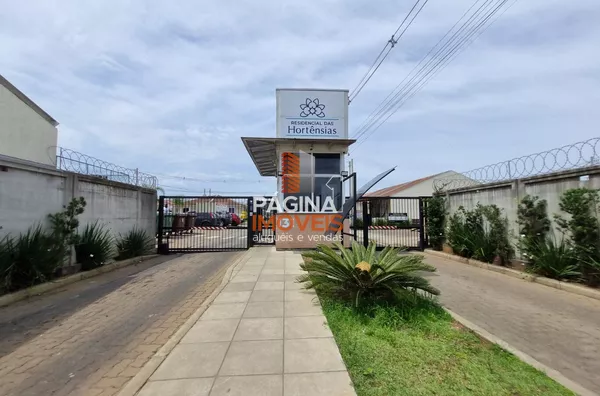 Página 1 Imóveis anuncia excelente casa mobiliada de 02 dormitórios para aluguel no condomínio "Residencial Caetanos IB", no bairro Fazenda Esperança na cidade de Cachoeirinha/RS. - Foto 1