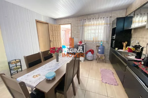 Sala de jantar e cozinha