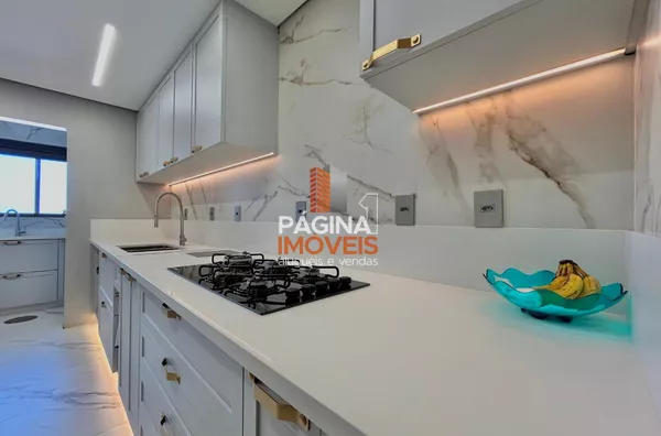Página 1 Imóveis anuncia excepcional apartamento com 3 suítes e ampla sacada no "Condomínio Residencial São Paulo", bairro Centro em Canoas/RS. - Foto 8