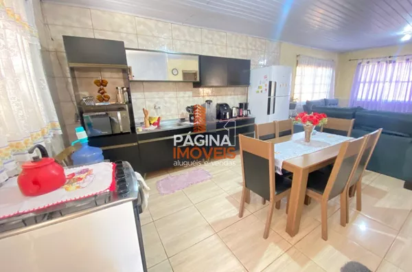 Sala de jantar e cozinha