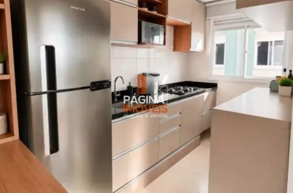 Página 1 Imóveis anuncia ótima opção de apartamento 2 dormitórios no Cond. Residencial Pleno, bairro Estância Velha, Canoas - Foto 10