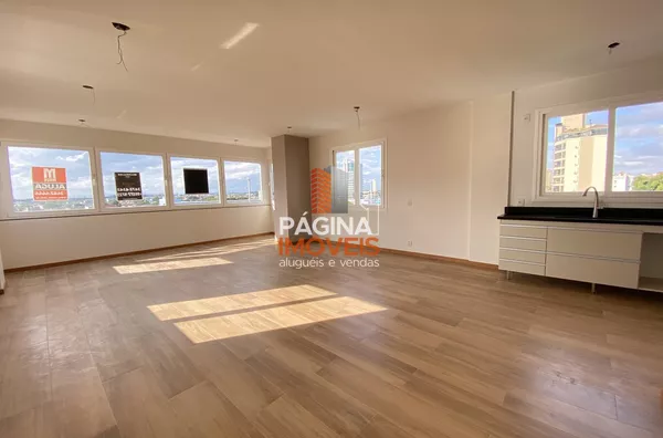 Página 1 Imóveis anuncia para aluguel, amplo "apartamento de 3 dormitórios" no bairro Centro de Canoas–RS. - Foto 1