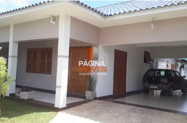 Página 1 Imóveis anuncia ótima e ampla casa de 2 dormitórios para aluguel, no bairro Niterói, em Canoas-RS - Foto 1