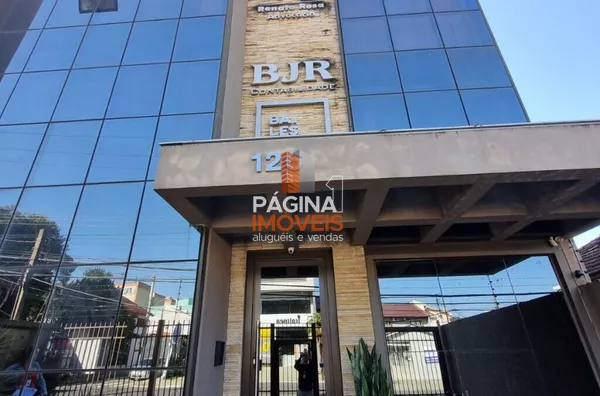 Página 1 Imóveis anuncia belíssima sala comercial com recepção/sala de espera e 01 vaga de garagem no bairro Marechal Rondom, Canoas/RS. - Foto 3