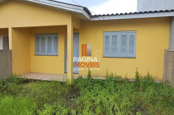Página 1 Imóveis anuncia excelente casa térrea de 02 dormitórios para aluguel, no bairro Fátima, em Canoas/RS.