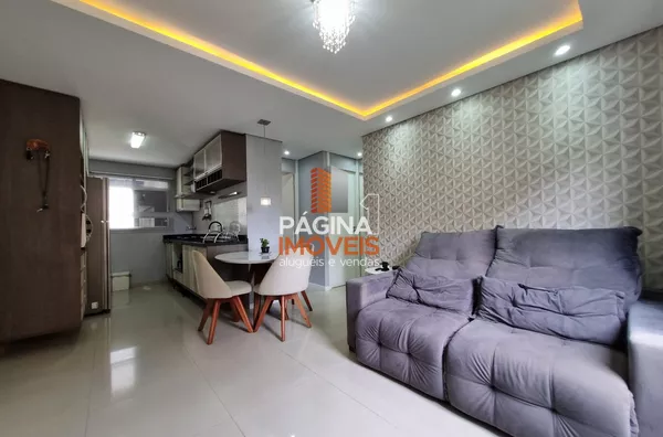Living de dois ambientes