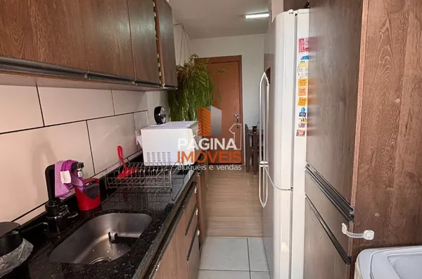 Página 1 Imóveis anuncia pra venda apartamento 2 dormitórios no condomínio "Vivendas do Leste"