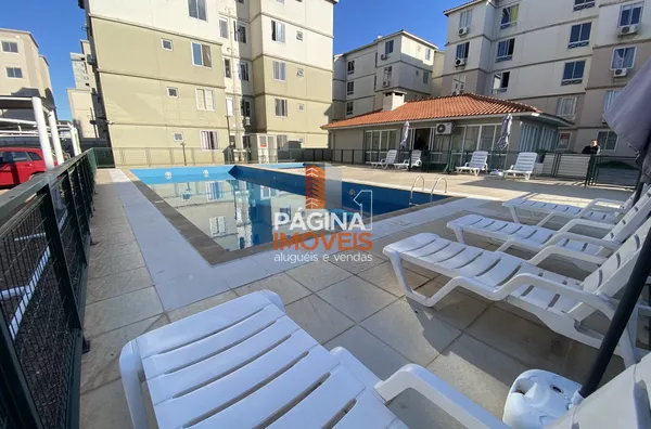 Página 1 Imóveis anuncia para Venda apartamento de 2 dormitórios no "Condomínio Jardim Paineira", bairro Fátima em Canoas–RS.