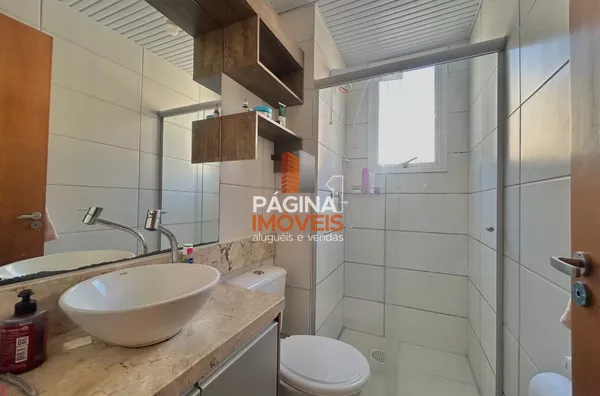 Apartamento 02 Dormitórios como mobília fixa planejada para venda no bairro Olaria em Canoas - Foto 13