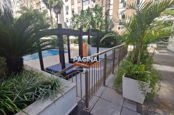 Área da piscina