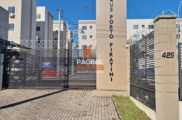 Página 1 Imóveis anuncia apartamento de 02 dormitórios no condomínio "Porto Piratini" para aluguel, no bairro Estância Velha, Canoas/RS. - Foto 1