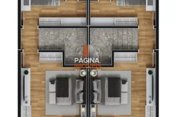 Página 1 Imóveis anuncia ótima oportunidade de casa para venda com 02 dormitórios, no bairro São José em Canoas/RS. - Foto 3