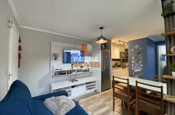Página 1 Imóveis anuncia para venda apartamento com 2 dormitórios, no "Condomínio Residencial Alamos", bairro Mato Grande, em Canoas/RS.