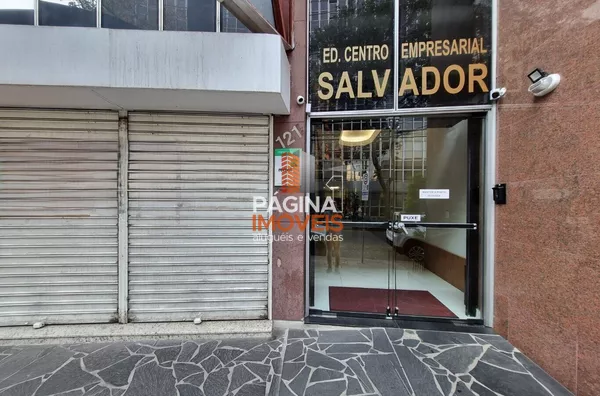 Página 1 Imóveis anuncia excelente sala comercial, no condomínio "Edifício centro empresarial Salvador", no Centro de Canoas/RS. - Foto 1