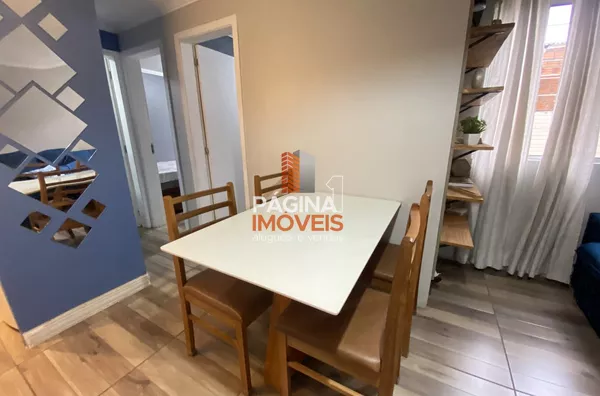 Página 1 Imóveis anuncia para venda apartamento com 2 dormitórios, no "Condomínio Residencial Alamos", bairro Mato Grande, em Canoas/RS.