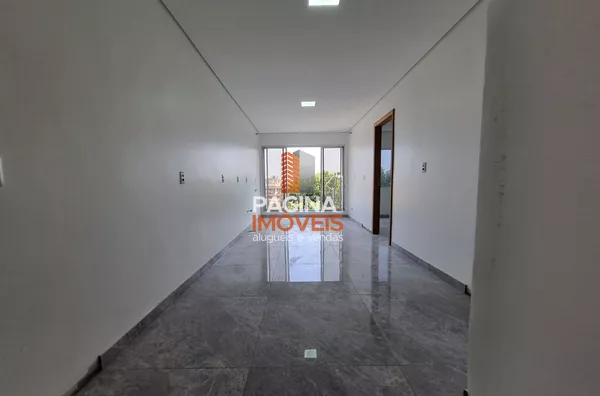 Página 1 Imóveis anuncia apartamento novo com janela panorâmica de 02 dormitórios para locação na Estância Velha, Canoas/RS.