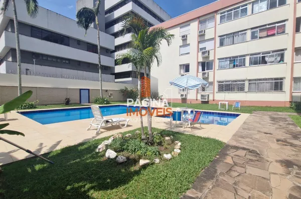 Página 1 Imóveis anuncia ótima opção de apartamento de 01 dormitório mobiliado no condomínio "Las Brisas", no Centro de Canoas/RS - Foto 2