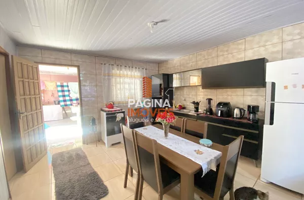 Sala de jantar e cozinha
