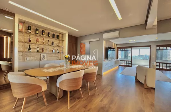 Página 1 Imóveis anuncia excepcional apartamento com 3 suítes e ampla sacada no "Condomínio Residencial São Paulo", bairro Centro em Canoas/RS. - Foto 1